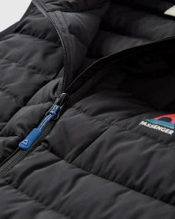 Insulated|Passenger Northstar Down Recycled Vest - Black
