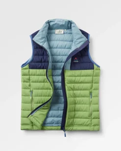 Insulated|Passenger Northstar Down Recycled Vest - Rich Navy/Pear Green/Arctic RichNavy/PearGreen/Arctic