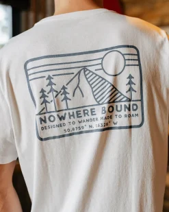 T-Shirts & Tank Tops|Passenger Nowhere Bound Recycled Cotton T-Shirt - White