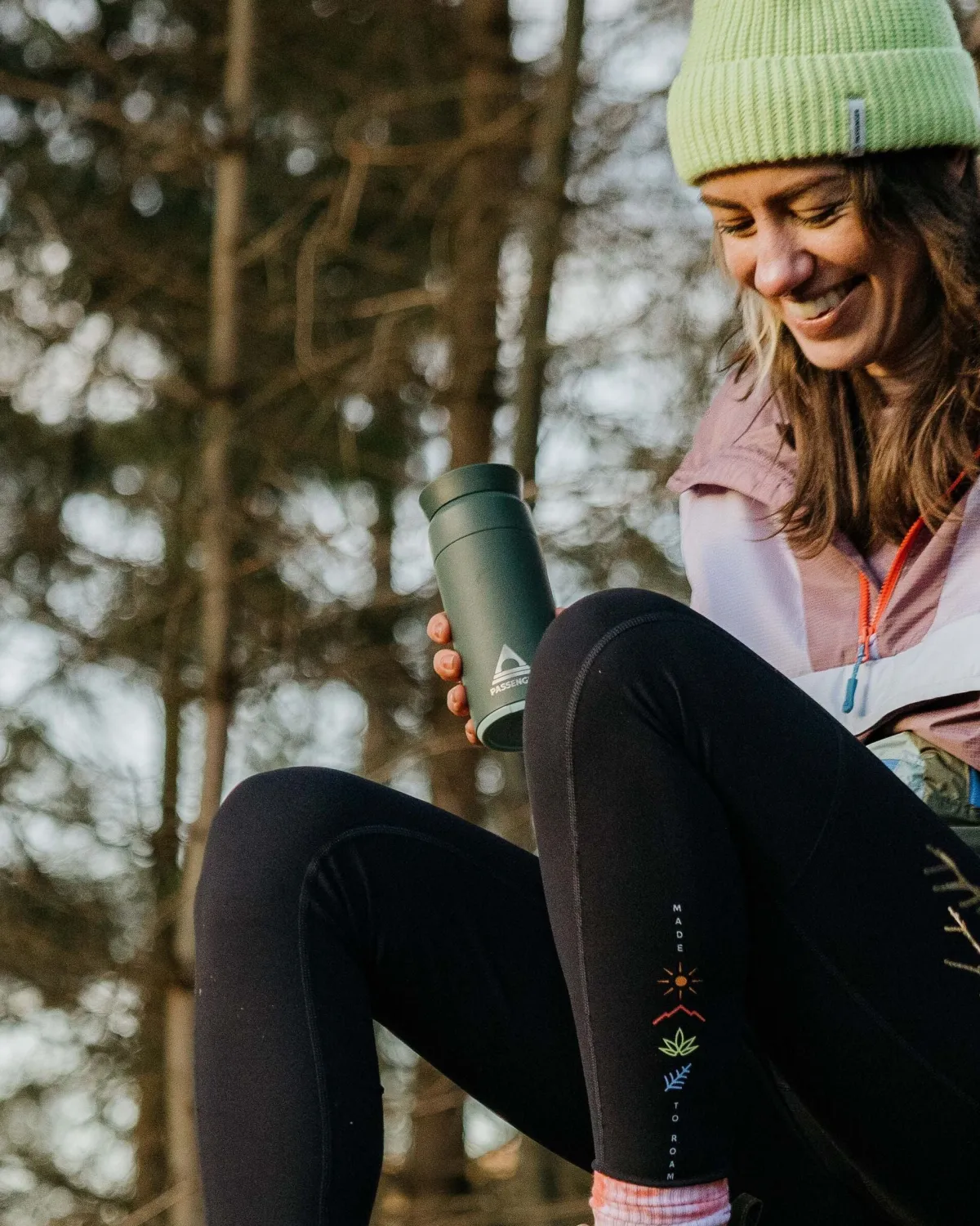 Outdoor Kitchenware|Passenger Ocean Bottle Brew Flask 350ml - Forest Green PassengerForestGreen