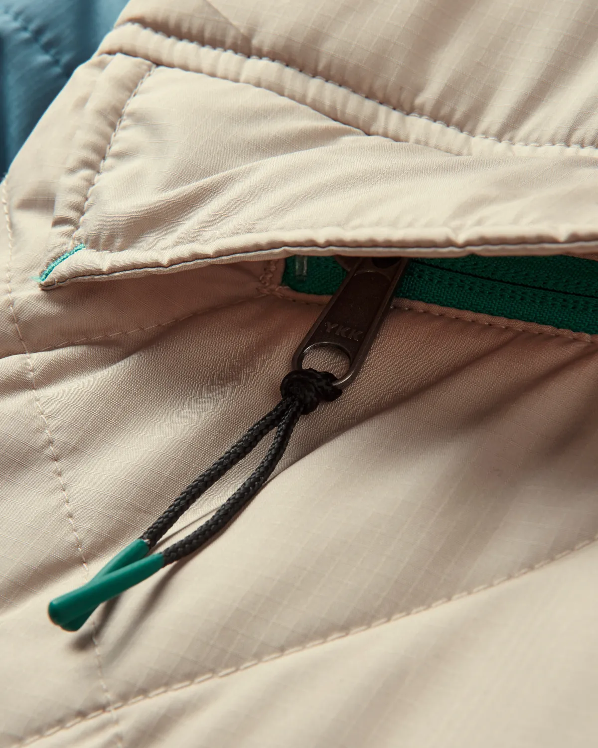 Insulated|Jackets|Passenger Ocean Recycled Insulated Half Zip Jacket - Feather