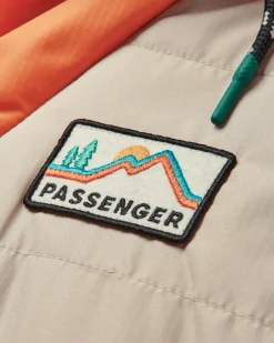 Insulated|Jackets|Passenger Ocean Recycled Insulated Half Zip Jacket - Feather