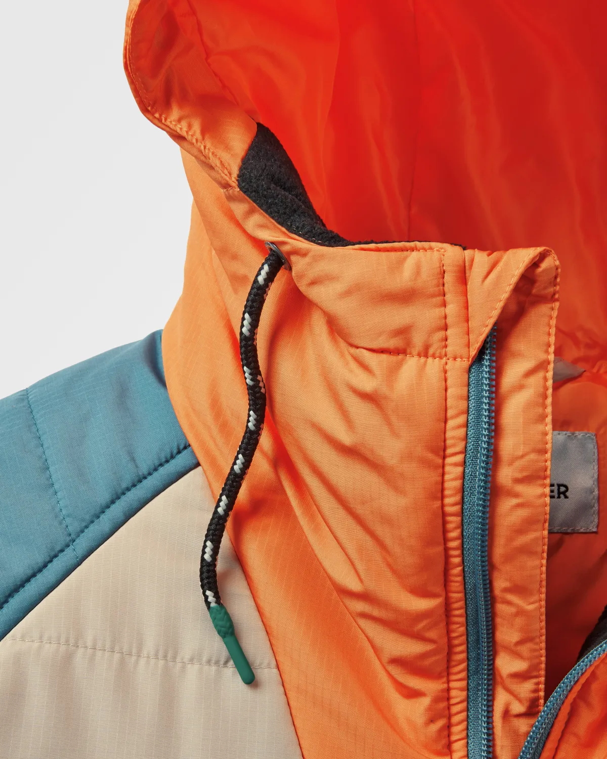 Insulated|Jackets|Passenger Ocean Recycled Insulated Half Zip Jacket - Feather