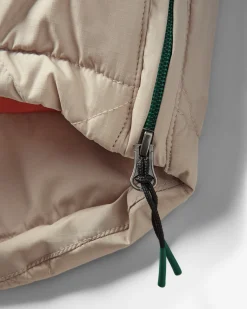 Insulated|Jackets|Passenger Ocean Recycled Insulated Half Zip Jacket - Feather