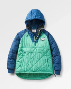 Insulated|Jackets|Passenger Ocean Recycled Insulated Half Zip Jacket - Green Spruce GreenSpruce