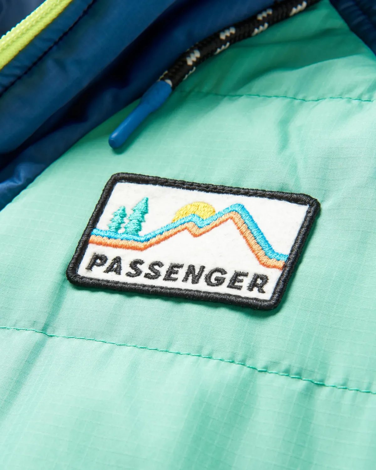 Insulated|Jackets|Passenger Ocean Recycled Insulated Half Zip Jacket - Green Spruce GreenSpruce