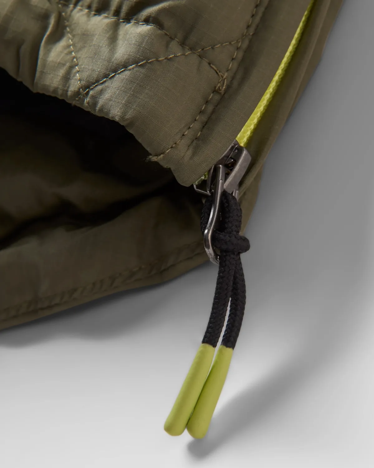 Jackets|Insulated|Passenger Ocean Recycled Insulated Half Zip Jacket - Dusty Olive DustyOlive