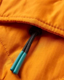 Insulated|Jackets|Passenger Ocean Recycled Insulated Half Zip Jacket - Sunrise Orange SunriseOrange