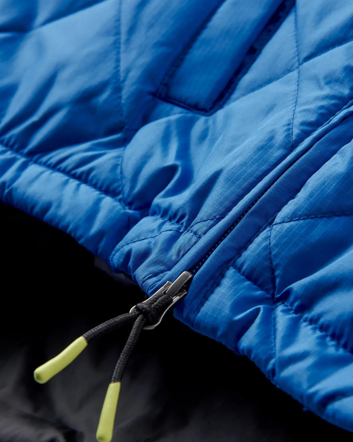 Jackets|Insulated|Passenger Oceanic Recycled Insulated Half Zip Jacket - Azure Blue/Charcoal AzureBlue/Charcoal