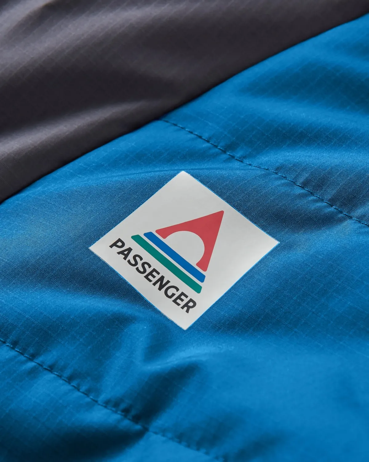 Jackets|Insulated|Passenger Oceanic Recycled Insulated Half Zip Jacket - Tidal Blue/Burnt Orange TidalBlue/BurntOrange