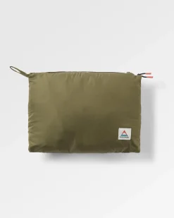 Jackets|Insulated|Passenger Oceanic Recycled Insulated Half Zip Jacket - Black/Khaki Green Black/KhakiGreen