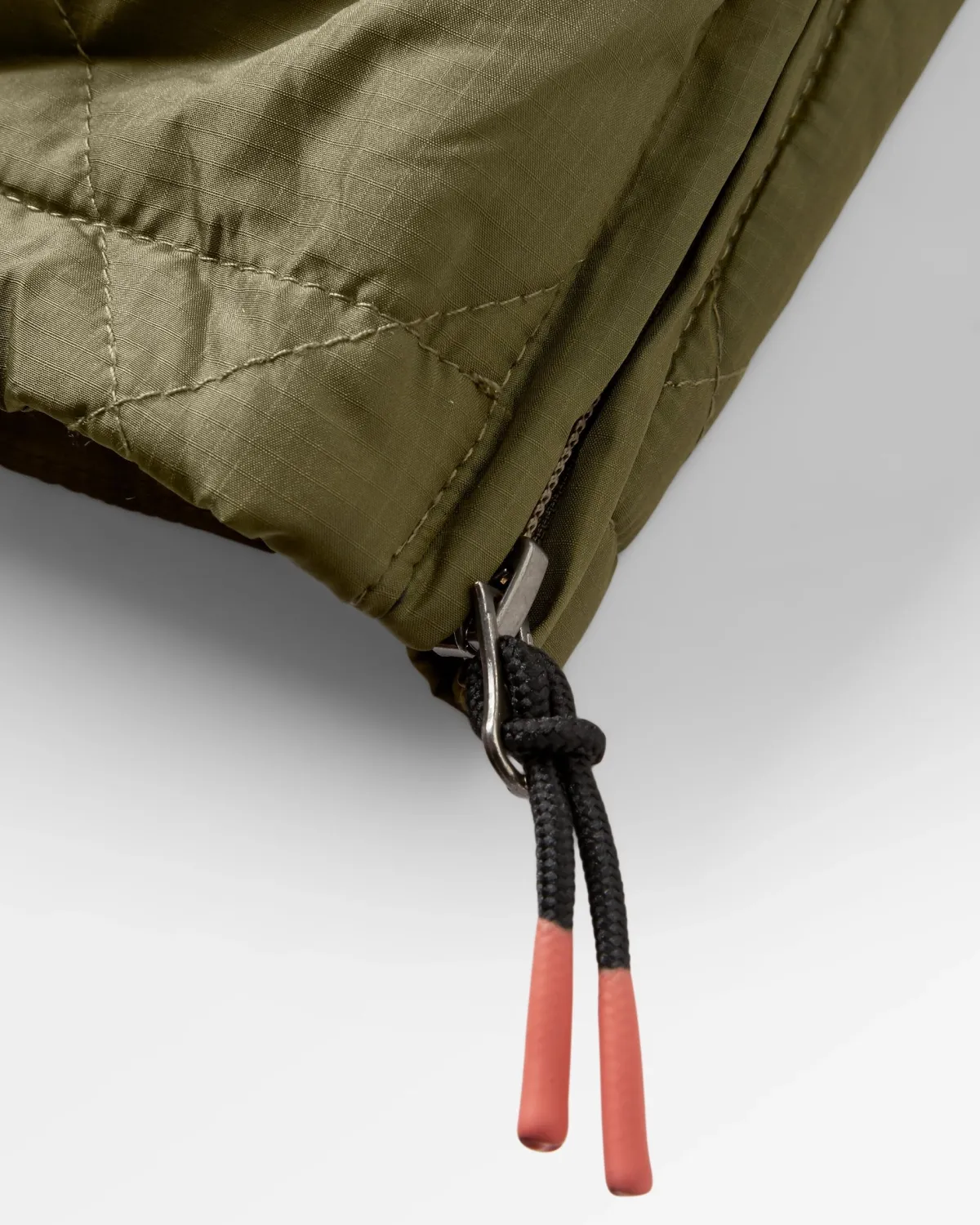 Jackets|Insulated|Passenger Oceanic Recycled Insulated Half Zip Jacket - Black/Khaki Green Black/KhakiGreen
