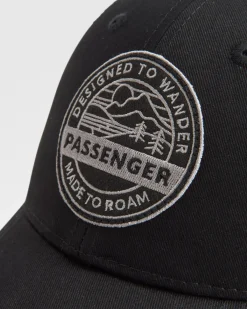 Caps & Hats|Caps & Hats|Passenger Odyssey Mesh Snapback Hat - Black