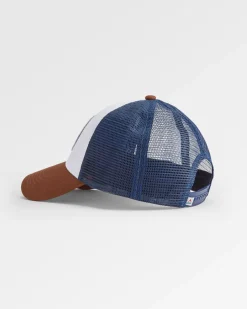 Caps & Hats|Caps & Hats|Passenger Odyssey Mesh Snapback Hat - Rich Navy/Rubber RichNavy/Rubber