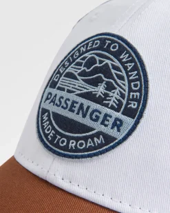 Caps & Hats|Caps & Hats|Passenger Odyssey Mesh Snapback Hat - Rich Navy/Rubber RichNavy/Rubber