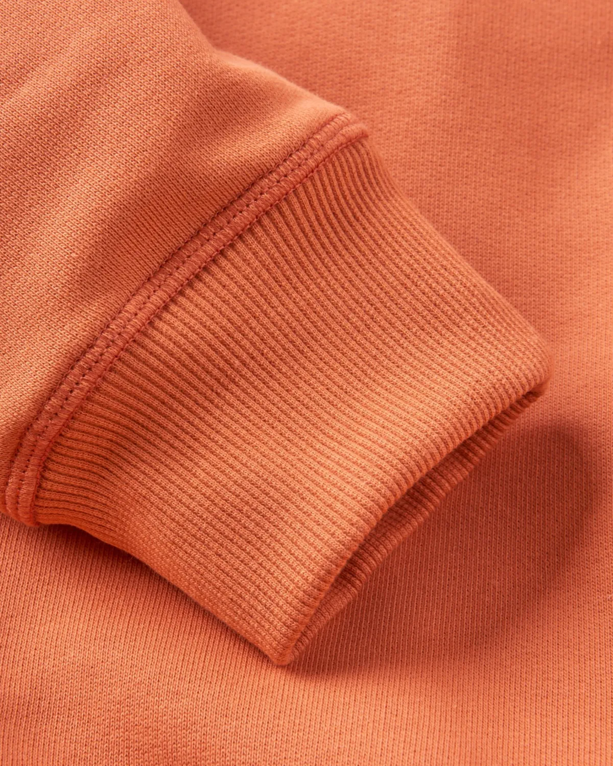 Hoodies & Sweatshirts|Sweatshirts|Passenger Odyssey Organic Cotton Long Sleeve Sweatshirt - Burnt Orange BurntOrange