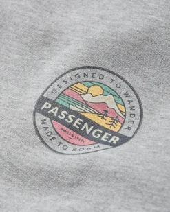 Sweatshirts|Hoodies & Sweatshirts|Passenger Odyssey Organic Cotton Sweatshirt - Mid Gray Marl MidGrayMarl
