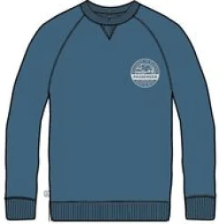 Sweatshirts|Hoodies & Sweatshirts|Passenger Odyssey Organic Cotton Sweatshirt - Blue Steel BlueSteel