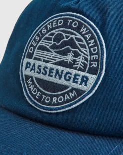 Caps & Hats|Caps & Hats|Passenger Odyssey Recycled 5 Panel Hat - Rich Navy RichNavy