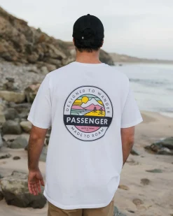 T-Shirts & Tank Tops|T-Shirts & Tank Tops|Passenger Odyssey Recycled Cotton T-Shirt - White
