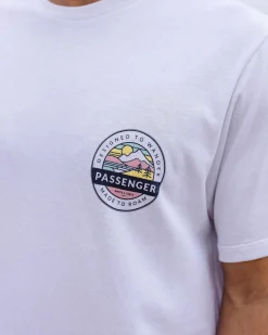 T-Shirts & Tank Tops|T-Shirts & Tank Tops|Passenger Odyssey Recycled Cotton T-Shirt - White