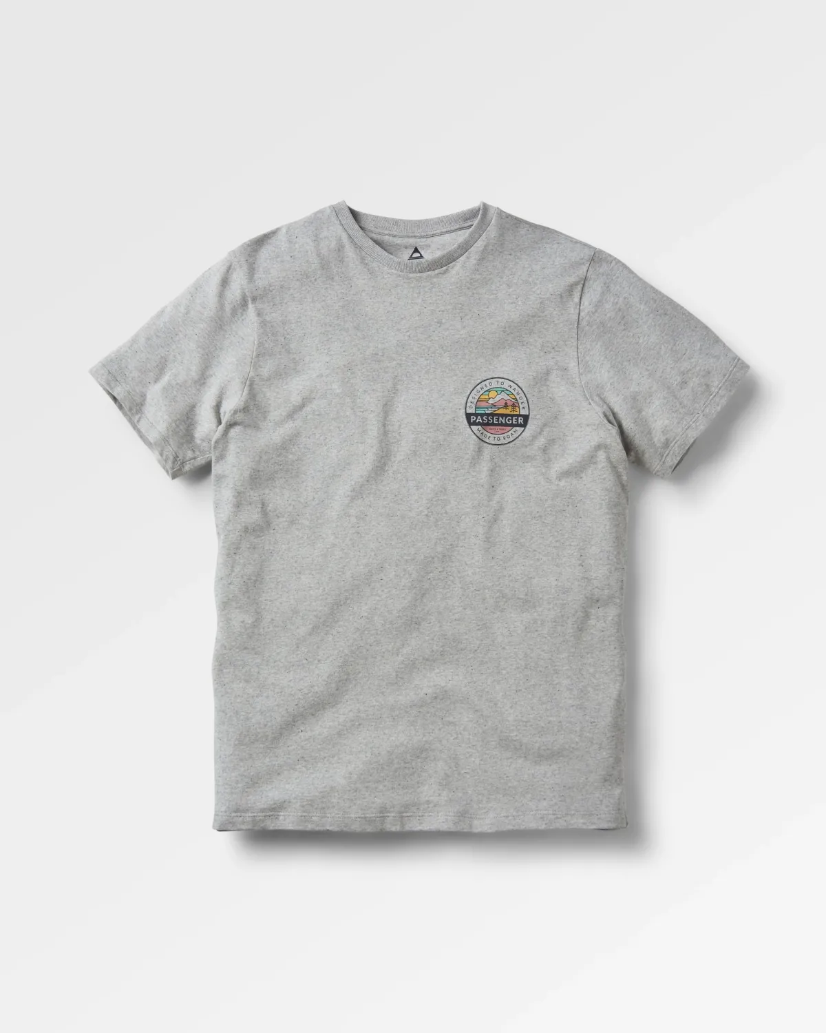 T-Shirts & Tank Tops|T-Shirts & Tank Tops|Passenger Odyssey Recycled Cotton T-Shirt - Gray Marl GrayMarl