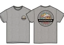 T-Shirts & Tank Tops|T-Shirts & Tank Tops|Passenger Odyssey Recycled Cotton T-Shirt - Gray Marl GrayMarl