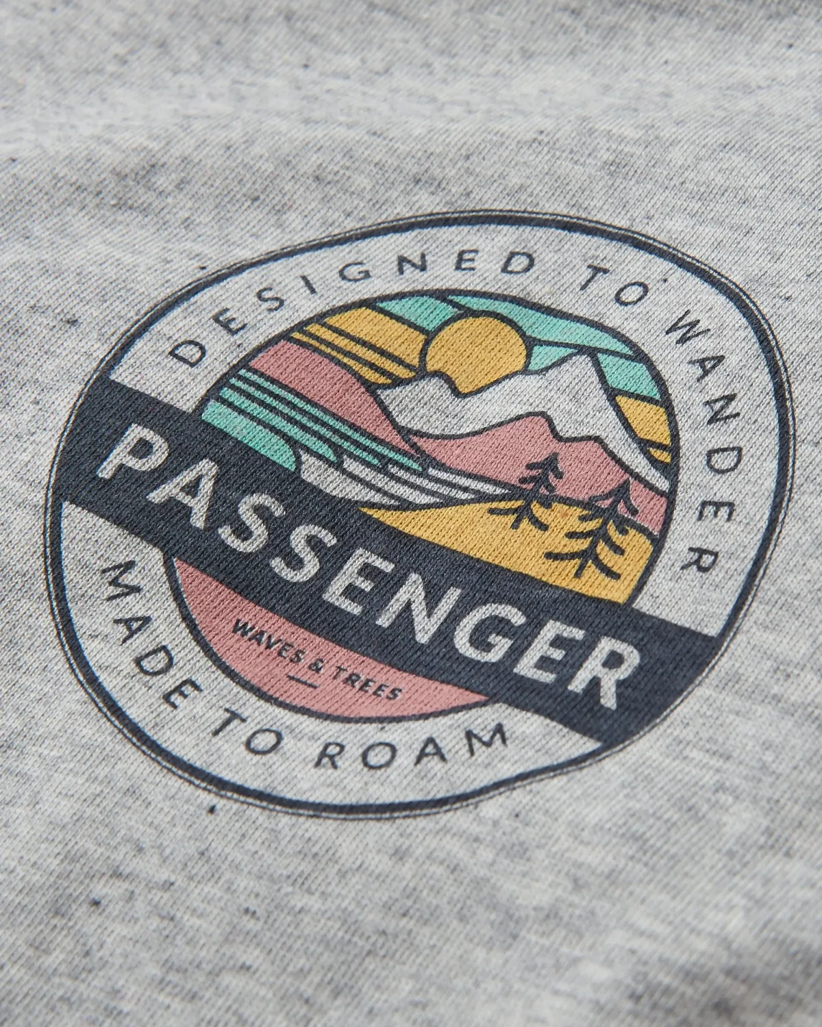 T-Shirts & Tank Tops|T-Shirts & Tank Tops|Passenger Odyssey Recycled Cotton T-Shirt - Gray Marl GrayMarl