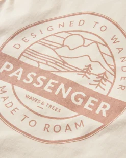 T-Shirts & Tank Tops|T-Shirts & Tank Tops|Passenger Odyssey Recycled Cotton T-Shirt - Birch