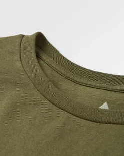 T-Shirts & Tank Tops|T-Shirts & Tank Tops|Passenger Odyssey Recycled Cotton T-Shirt - Khaki Green KhakiGreen