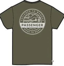 T-Shirts & Tank Tops|T-Shirts & Tank Tops|Passenger Odyssey Recycled Cotton T-Shirt - Khaki Green KhakiGreen