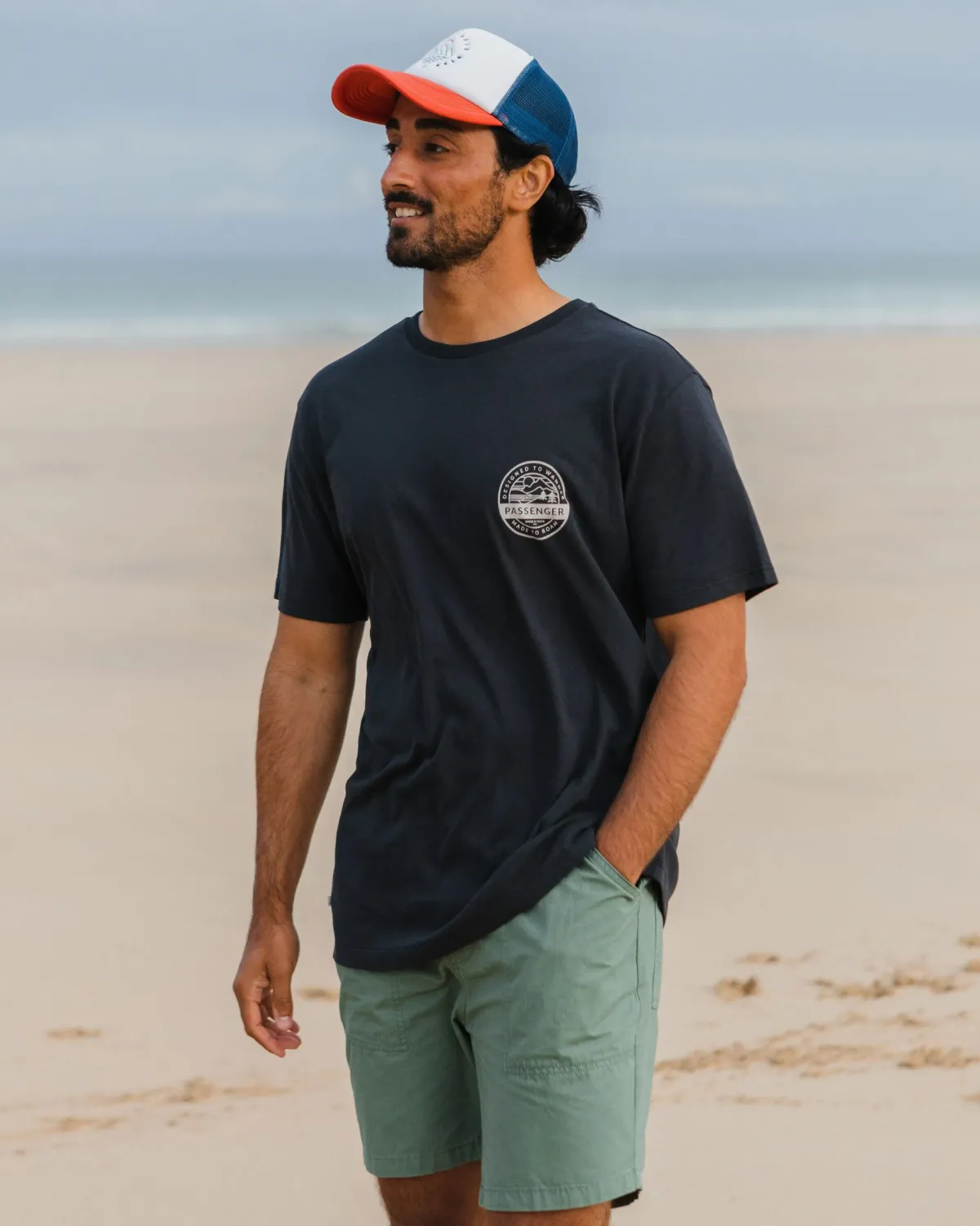 T-Shirts & Tank Tops|T-Shirts & Tank Tops|Passenger Odyssey Recycled Cotton T-Shirt - Black