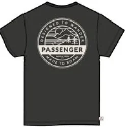 T-Shirts & Tank Tops|T-Shirts & Tank Tops|Passenger Odyssey Recycled Cotton T-Shirt - Black