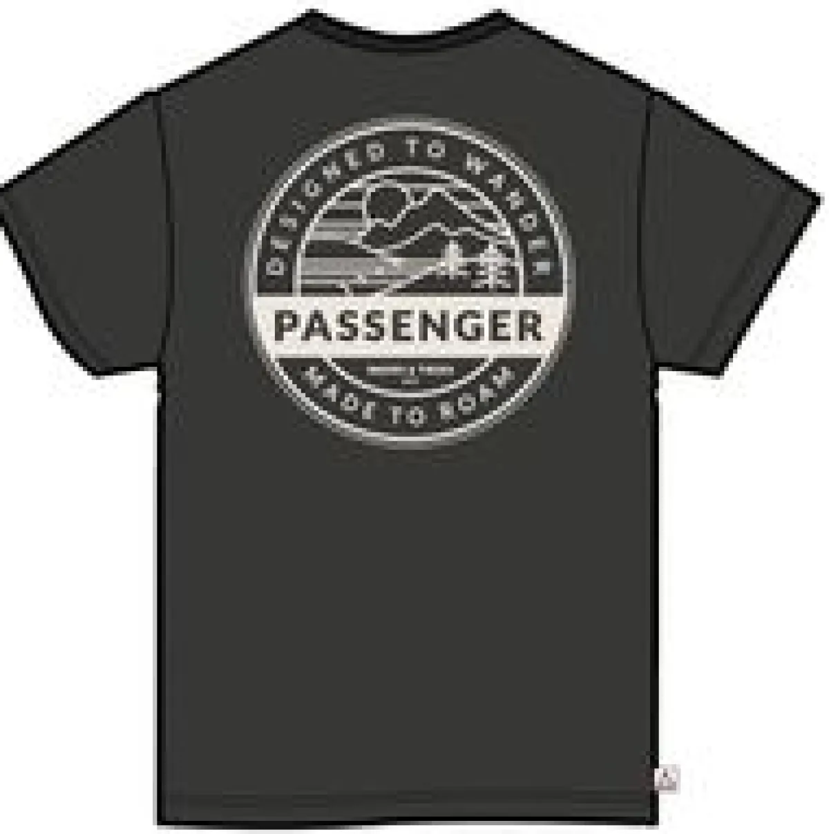 T-Shirts & Tank Tops|T-Shirts & Tank Tops|Passenger Odyssey Recycled Cotton T-Shirt - Black