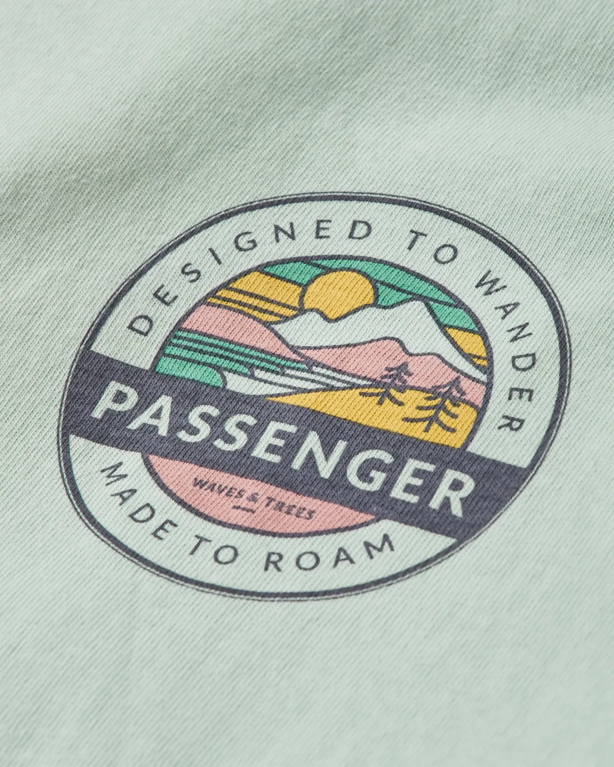 T-Shirts & Tank Tops|T-Shirts & Tank Tops|Passenger Odyssey Recycled Cotton T-Shirt - Surf Spray SurfSpray