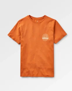T-Shirts & Tank Tops|T-Shirts & Tank Tops|Passenger Odyssey Recycled Cotton T-Shirt - Burnt Orange BurntOrange