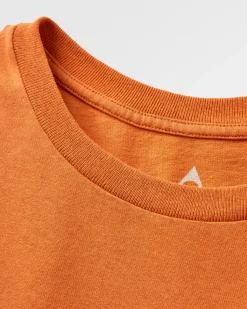 T-Shirts & Tank Tops|T-Shirts & Tank Tops|Passenger Odyssey Recycled Cotton T-Shirt - Burnt Orange BurntOrange
