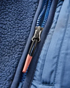 Fleece|Fleece|Passenger Offgrid 2.0 Half Zip Recycled Sherpa Fleece - Rich Navy RichNavy