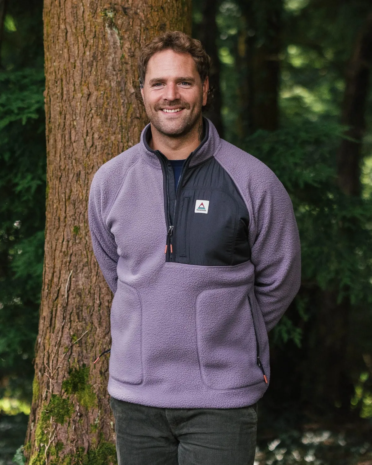 Fleece|Fleece|Passenger Offgrid 2.0 Half Zip Recycled Sherpa Fleece - Dusty Lilac DustyLilac