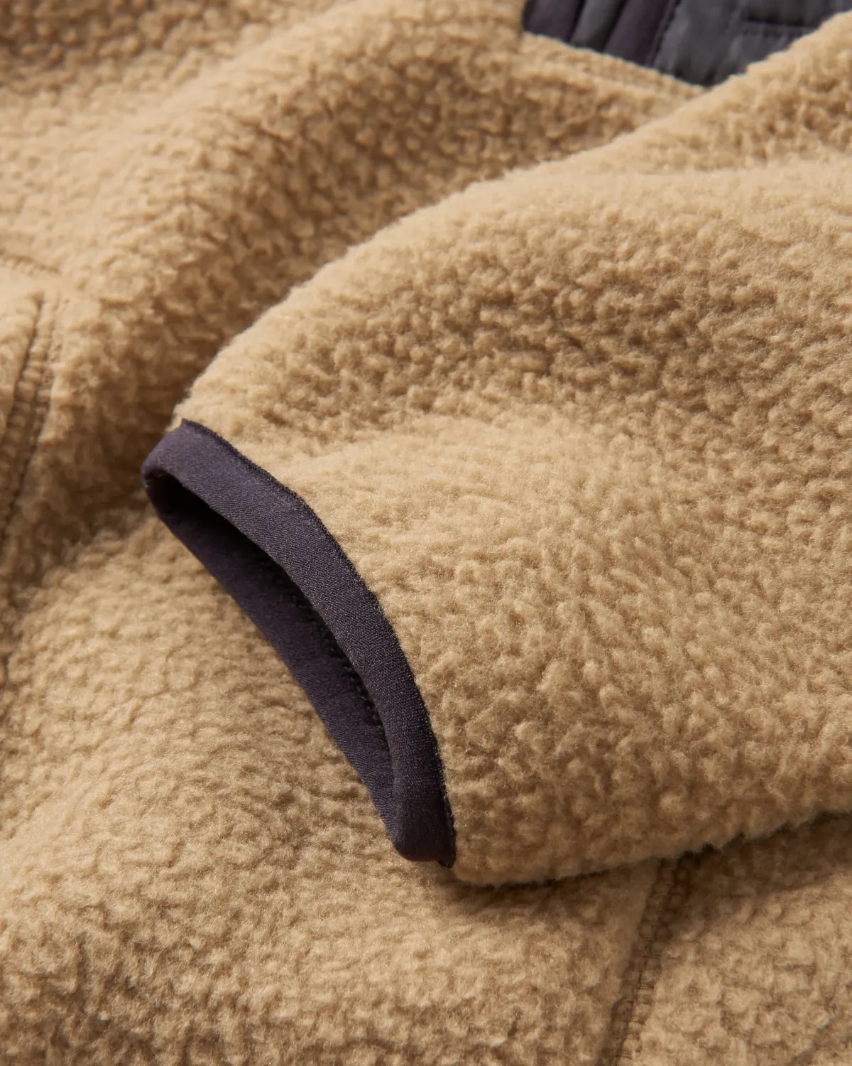 Fleece|Fleece|Passenger Offgrid 2.0 Half Zip Recycled Sherpa Fleece - Biscuit