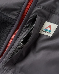 Fleece|Fleece|Passenger Offgrid Recycled Sherpa Fleece Vest - Black