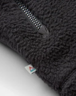 Fleece|Fleece|Passenger Offgrid Recycled Sherpa Fleece Vest - Black