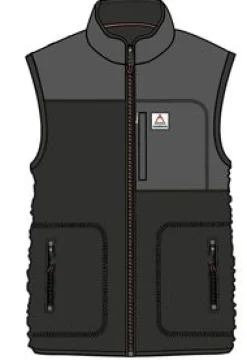 Fleece|Fleece|Passenger Offgrid Recycled Sherpa Fleece Vest - Black