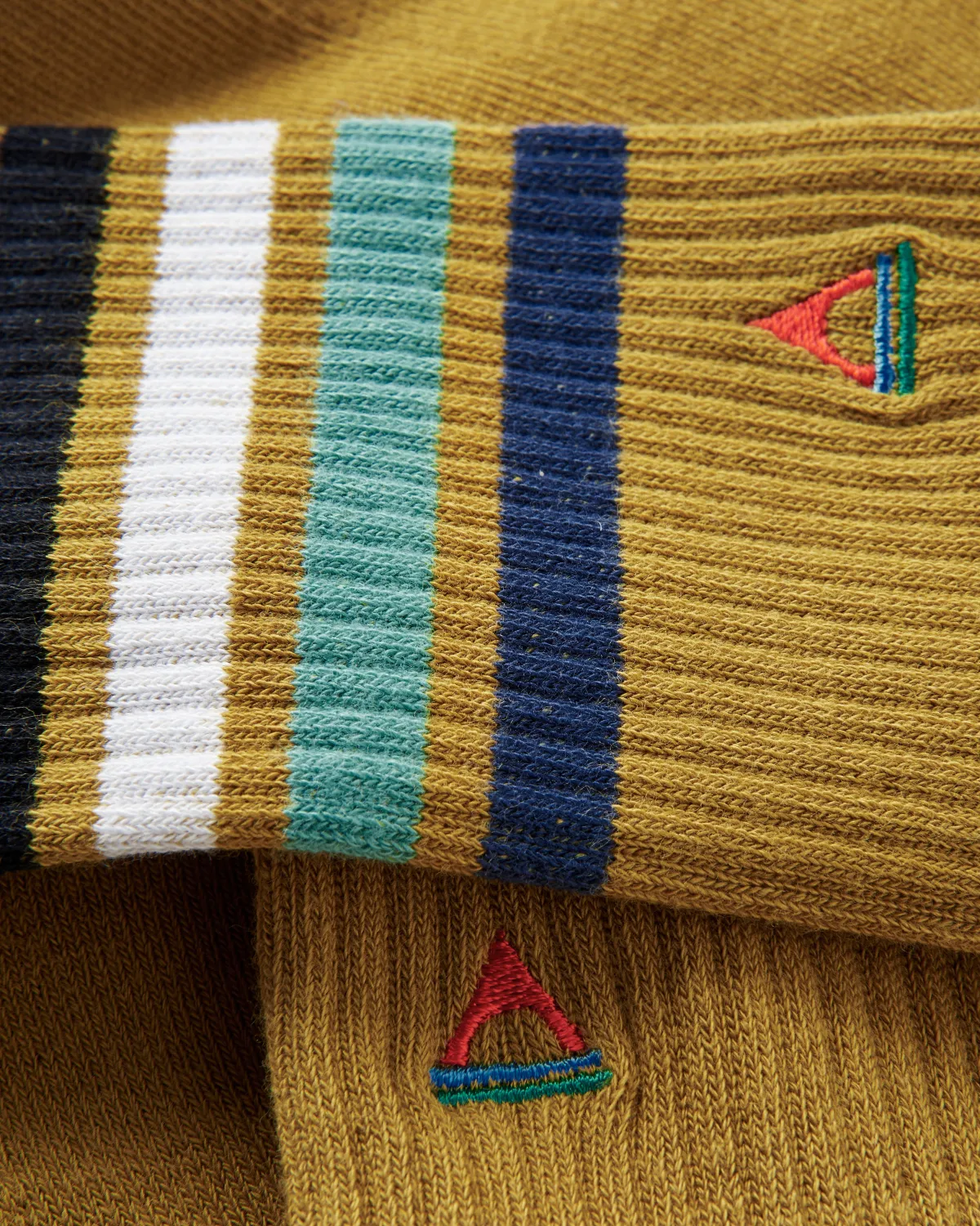 Surf Accessories|Surf Accessories|Passenger Organic Midweight Crew Socks - Mustard Yellow MustardYellow