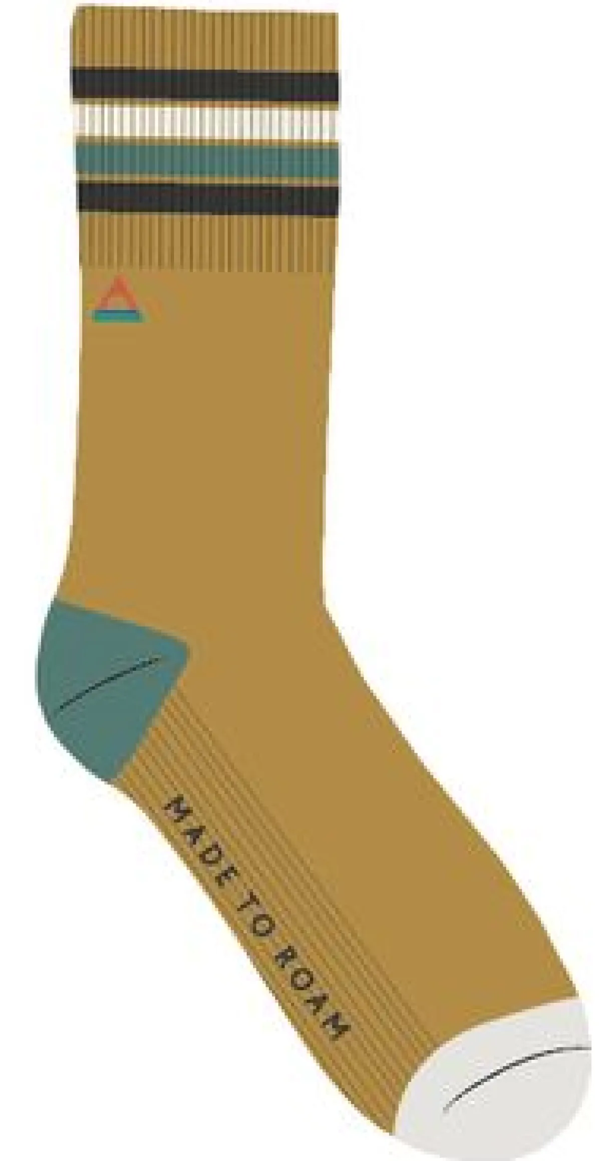 Surf Accessories|Surf Accessories|Passenger Organic Midweight Crew Socks - Mustard Yellow MustardYellow