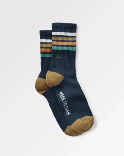Surf Accessories|Surf Accessories|Passenger Organic Midweight Crew Socks - Navy