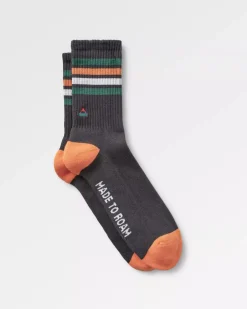 Socks|Passenger Organic Midweight Crew Socks - Charcoal
