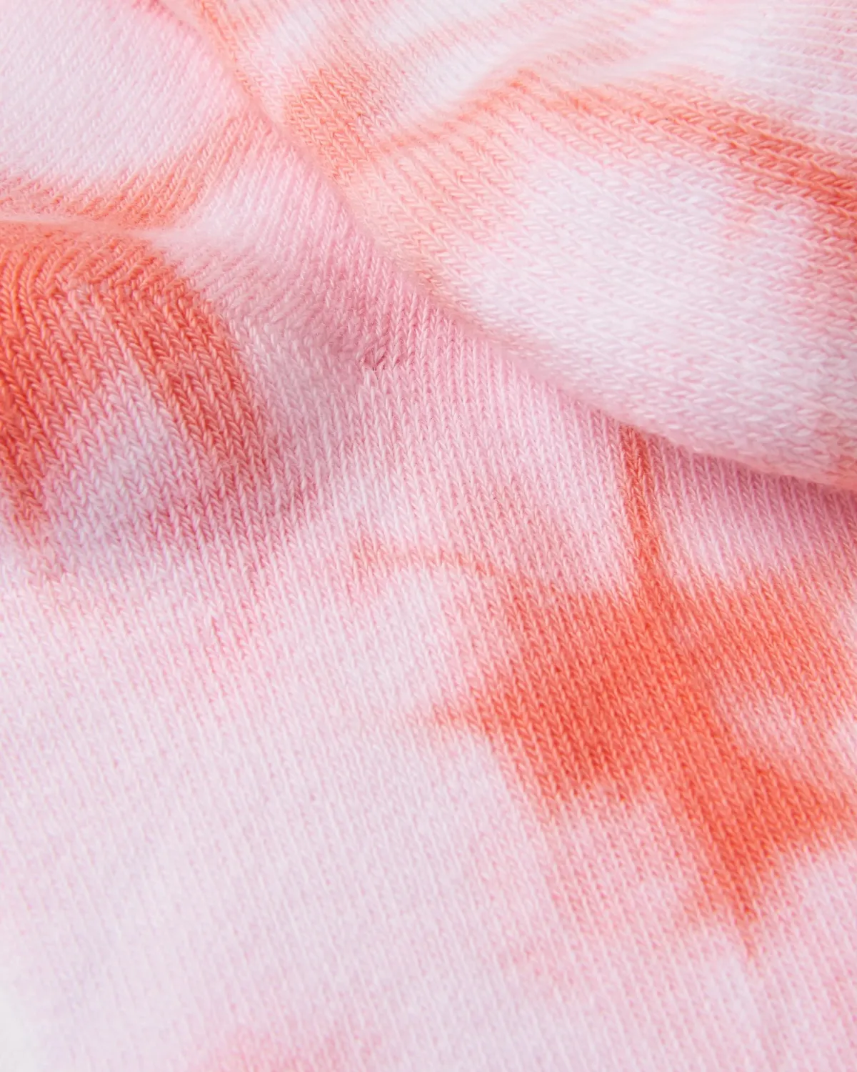 Surf Accessories|Socks|Passenger Organic Mid-weight Crew Socks - Tie Dye Shell Pink TieDyeShellPink