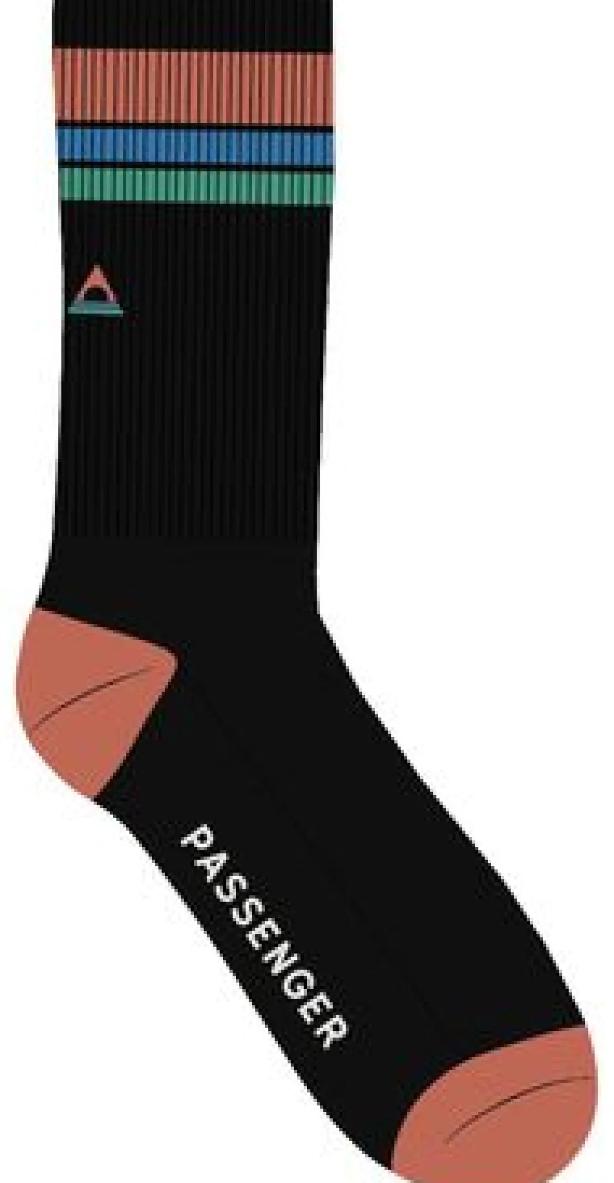 Socks|Passenger Organic Midweight Crew Socks - Black