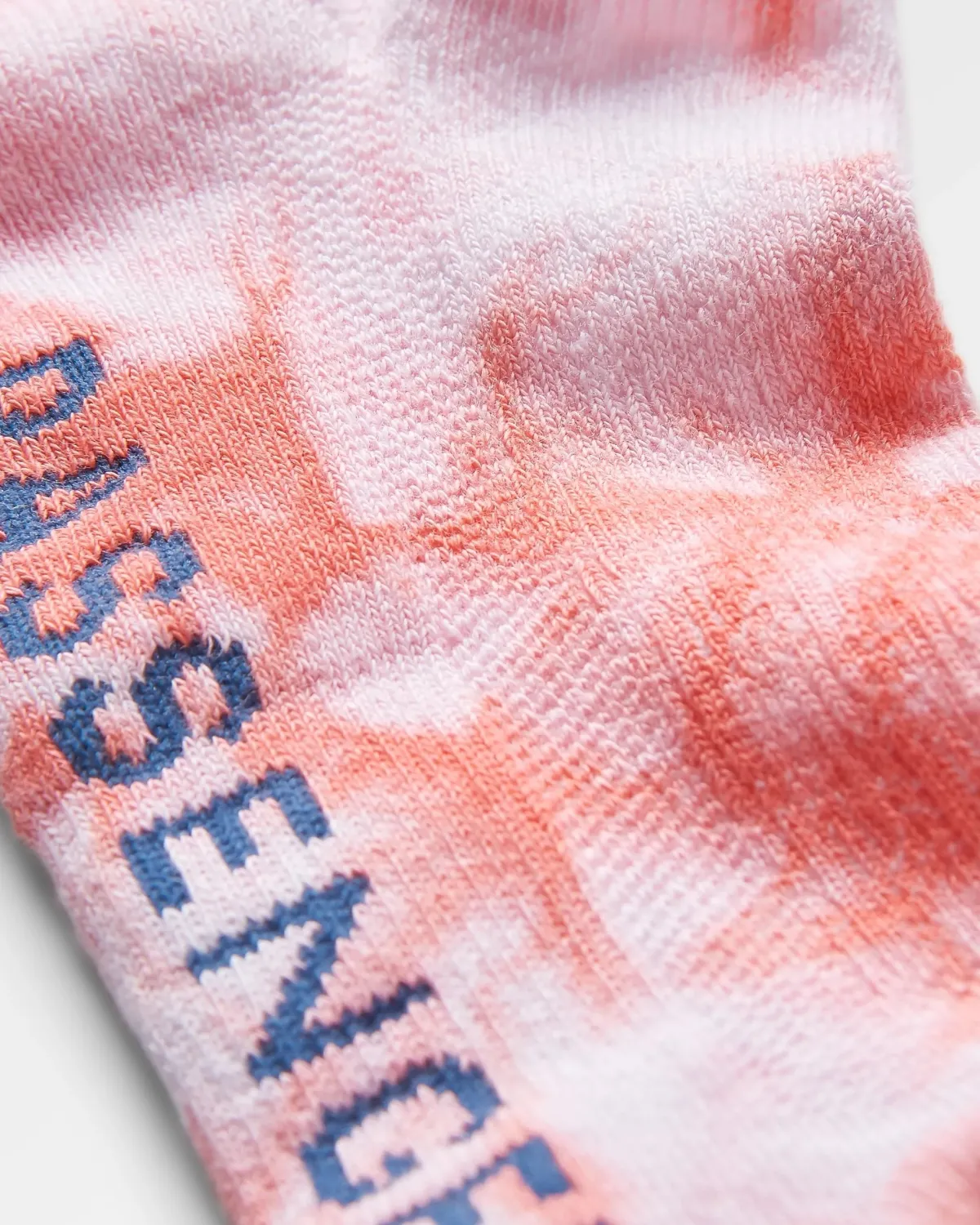 Socks|Passenger Organic Trainer Socks - Tie Dye Shell Pink TieDyeShellPink